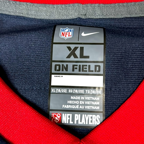 Deshaun Watson #4 Houston Texans Blue Jersey Youth XL NFL Nike On Field - Picture 2 of 9